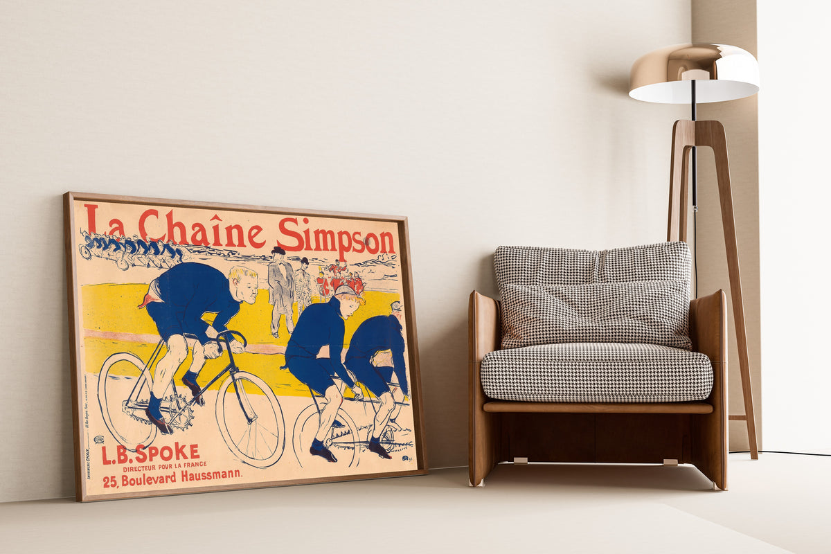 Henri de Toulouse-Lautrec — La Chaîne Simpson | Vintage Poster Print