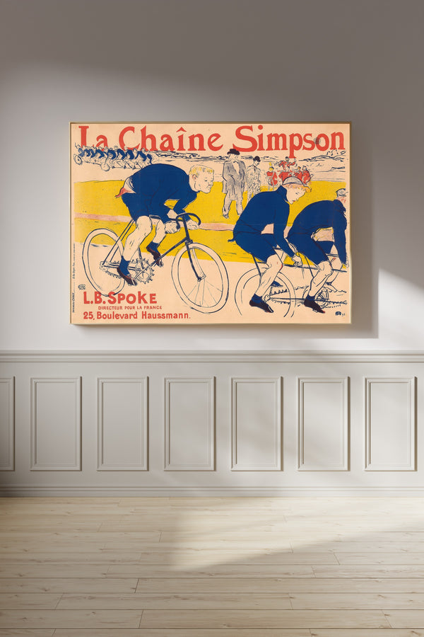 Henri de Toulouse-Lautrec — La Chaîne Simpson | Vintage Poster Print