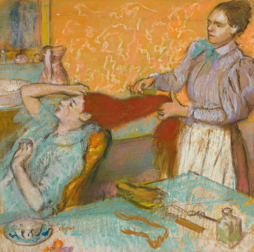Edgar Degas — La Coiffure (La Toilette) | Fine Art Print
