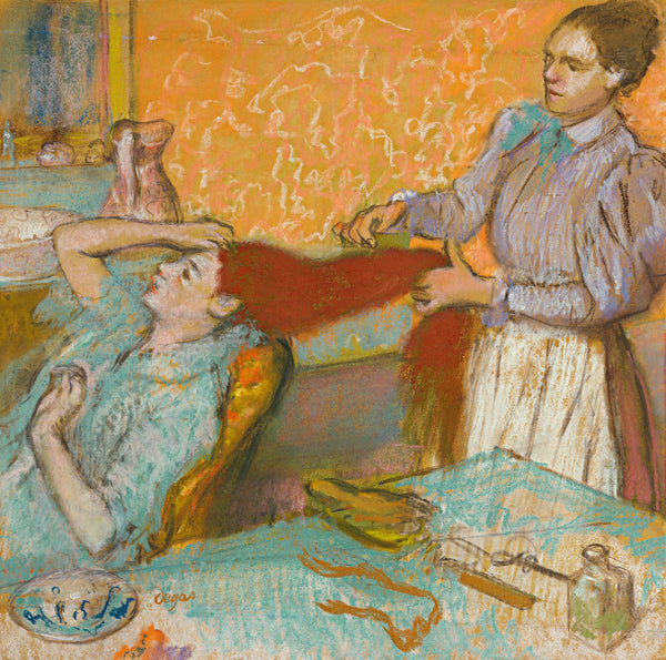 Edgar Degas — La Coiffure (La Toilette) | Fine Art Print