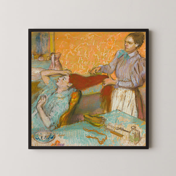 Edgar Degas — La Coiffure (La Toilette) | Fine Art Print