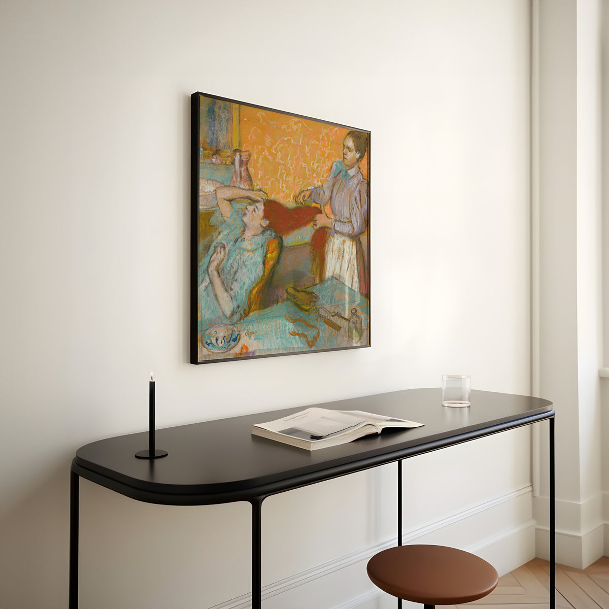 Edgar Degas — La Coiffure (La Toilette) | Fine Art Print