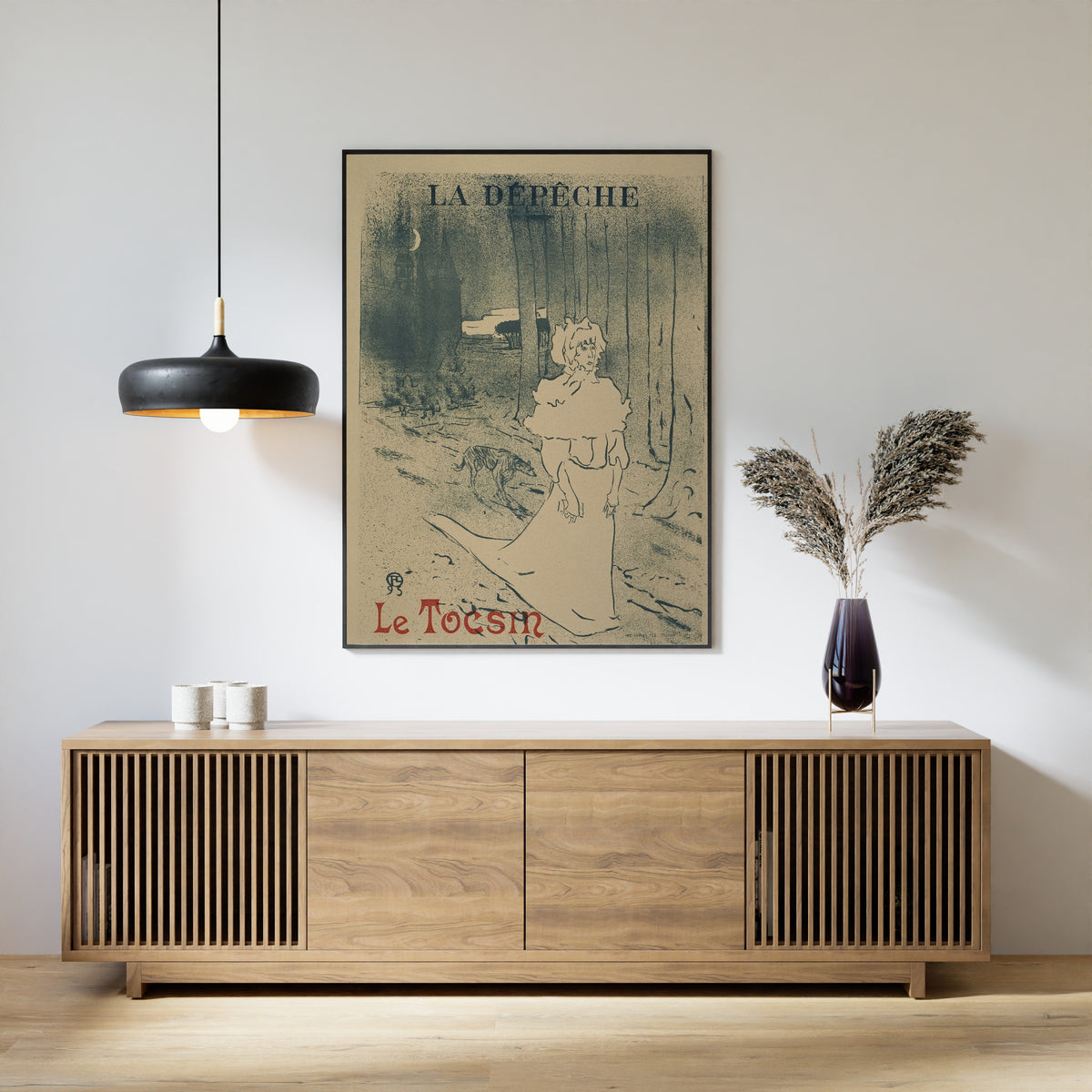 Henri de Toulouse-Lautrec — La Dépêche: Le Tocsin | Vintage Poster Print