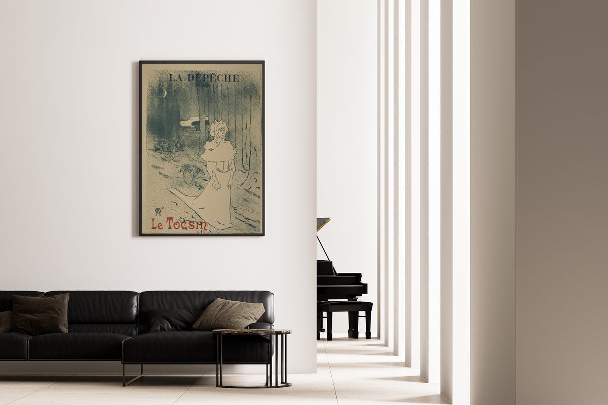 Henri de Toulouse-Lautrec — La Dépêche: Le Tocsin | Vintage Poster Print