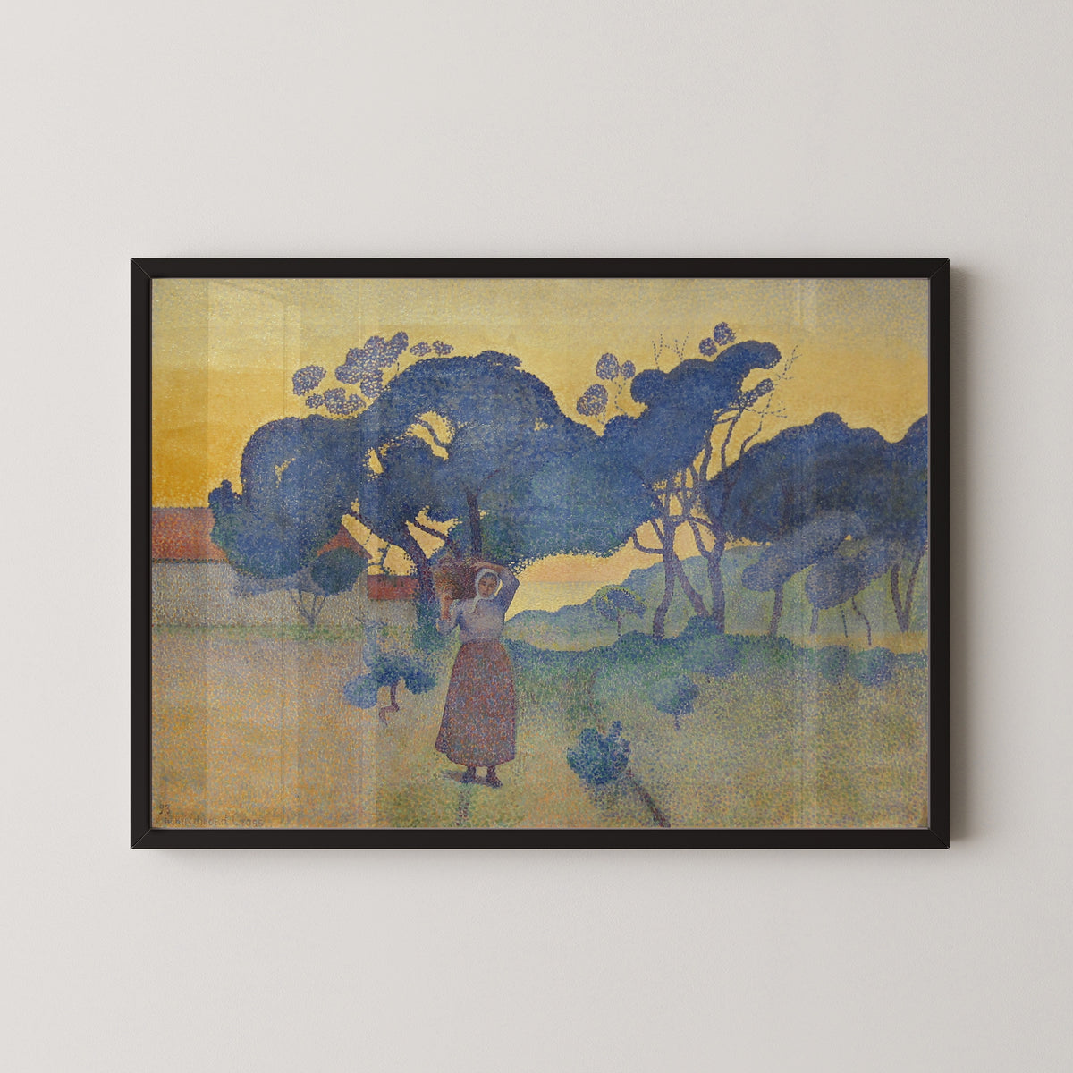 Henri-Edmond Cross — La Ferme, Soir (The Farm, Evening) | Fine Art Print