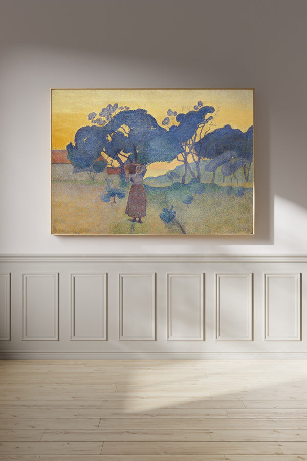 Henri-Edmond Cross — La Ferme, Soir (The Farm, Evening) | Fine Art Print