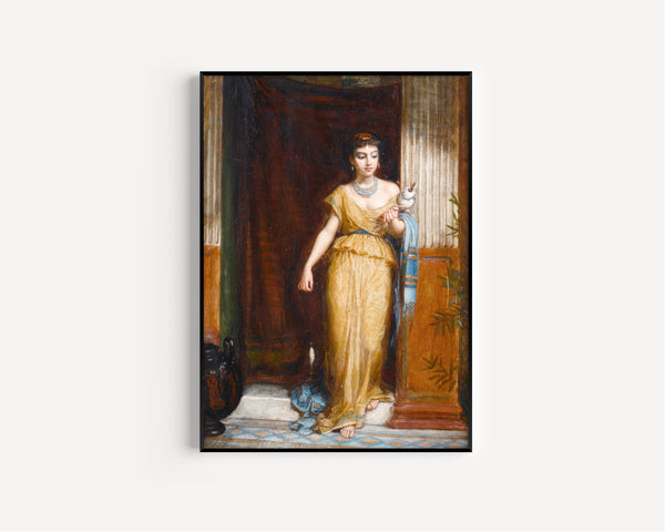 John William Waterhouse — La Fileuse | Pre-Raphaelite Art Print