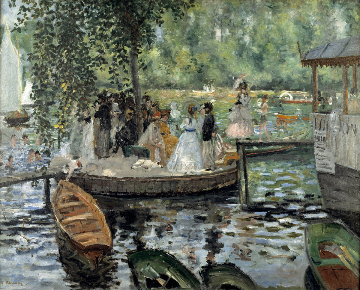 Pierre-Auguste Renoir — La Grenouillère | Fine Art Print
