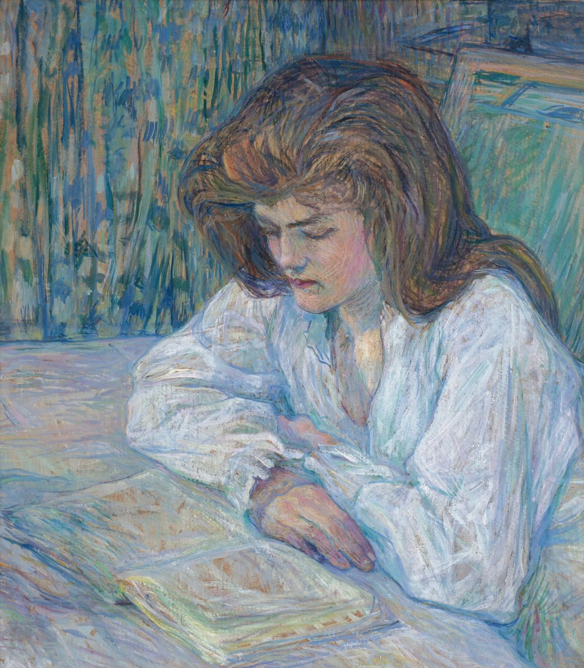 Henri de Toulouse-Lautrec — La Liseuse | Fine Art Print