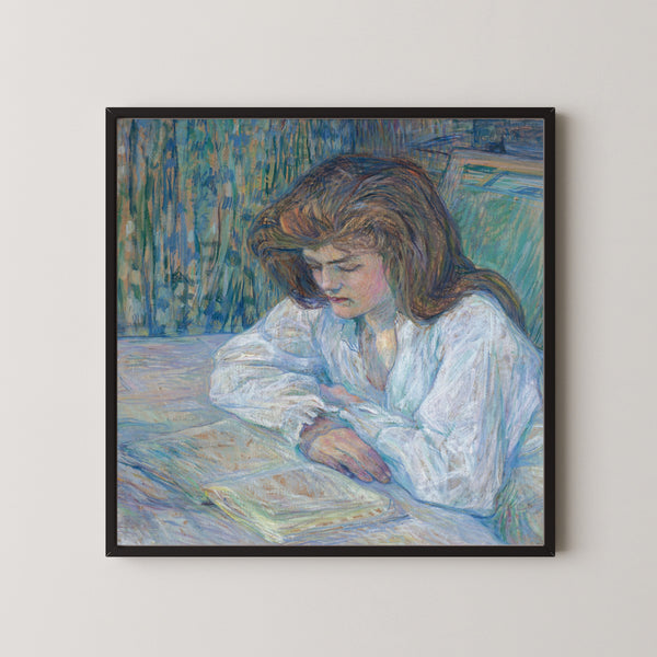 Henri de Toulouse-Lautrec — La Liseuse | Fine Art Print