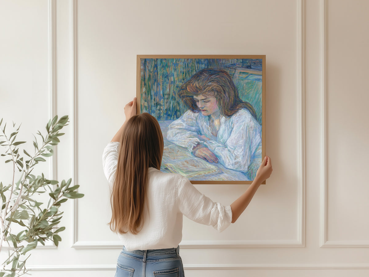 Henri de Toulouse-Lautrec — La Liseuse | Fine Art Print