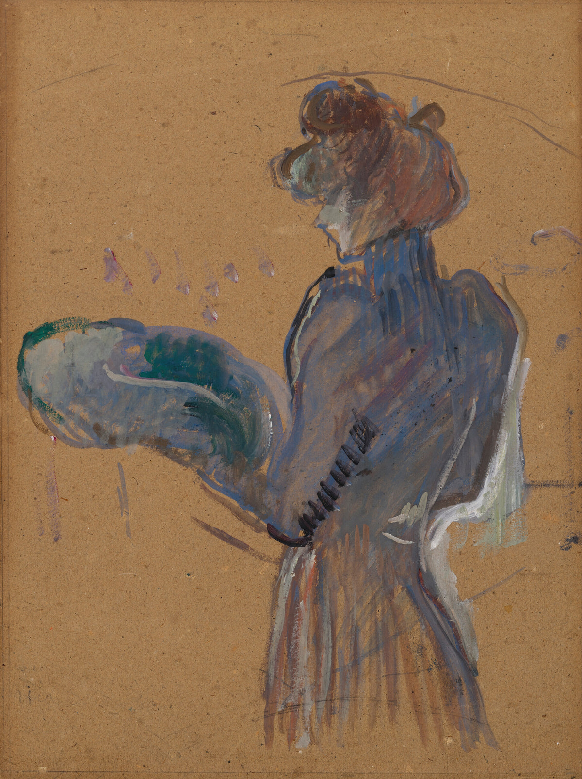 Henri de Toulouse-Lautrec — La Modiste, Mademoiselle Margouin | Fine Art Print