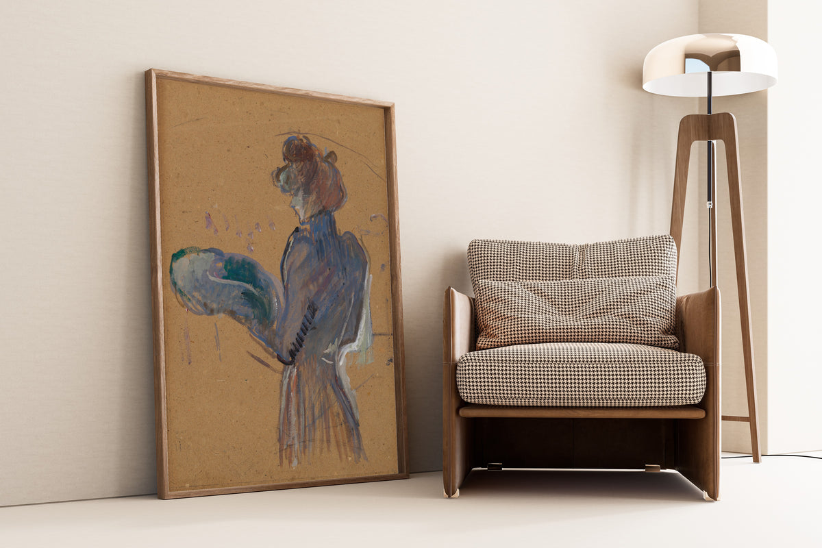 Henri de Toulouse-Lautrec — La Modiste, Mademoiselle Margouin | Fine Art Print