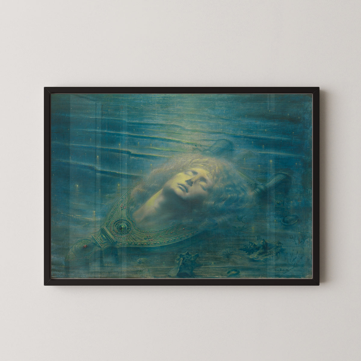 Jean Delville — The Death of Orpheus (La Mort d'Orphée) | Symbolist Art Print