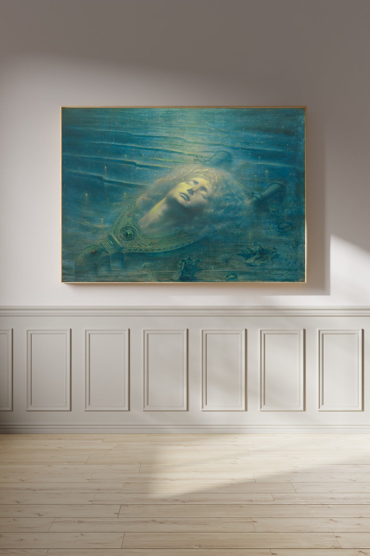 Jean Delville — The Death of Orpheus (La Mort d'Orphée) | Symbolist Art Print