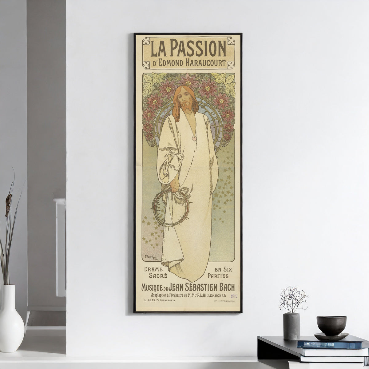 Alphonse Mucha — La Passion d'Edmond Haraucourt | Vintage Poster Print