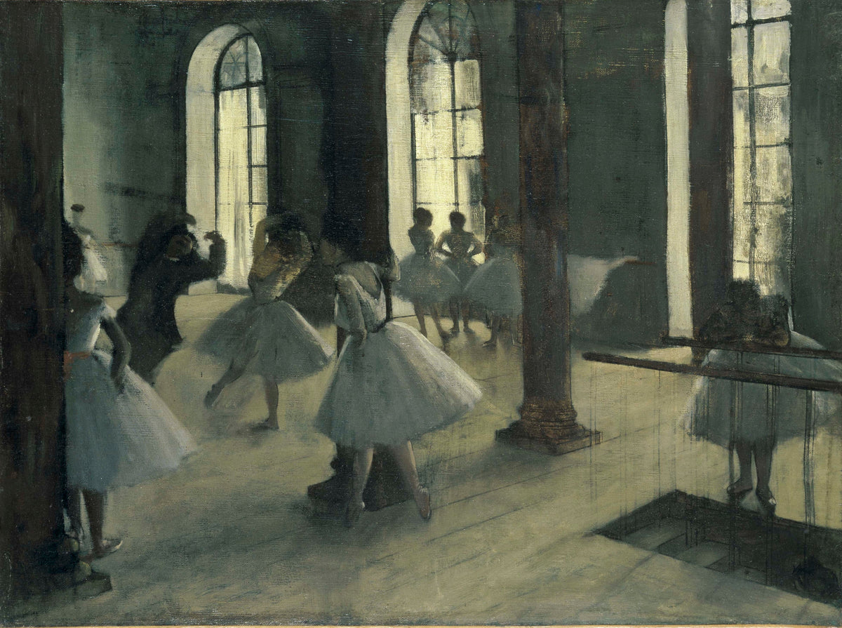 Edgar Degas — La Répétition au foyer de la danse | Fine Art Print