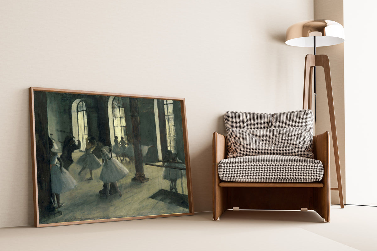 Edgar Degas — La Répétition au foyer de la danse | Fine Art Print