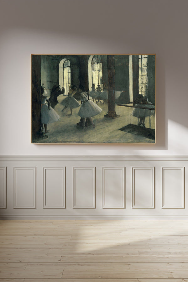 Edgar Degas — La Répétition au foyer de la danse | Fine Art Print