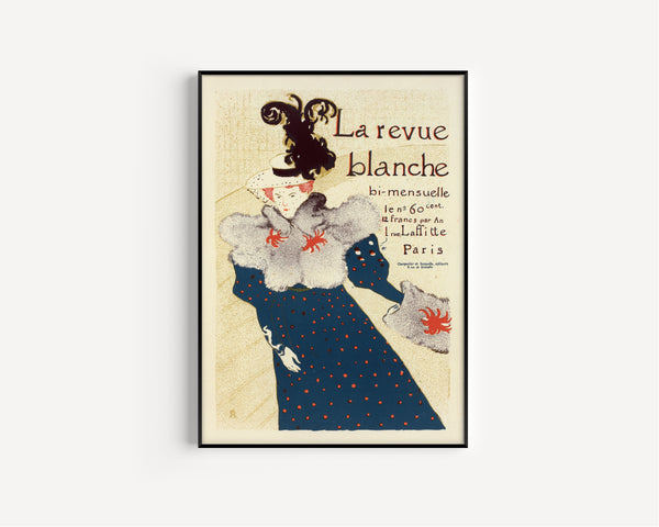 Henri de Toulouse-Lautrec — La Revue Blanche | Vintage Poster Print