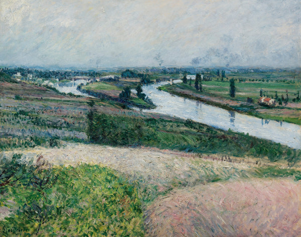 Gustave Caillebotte — La Seine à la pointe d'Épinay | Fine Art Print