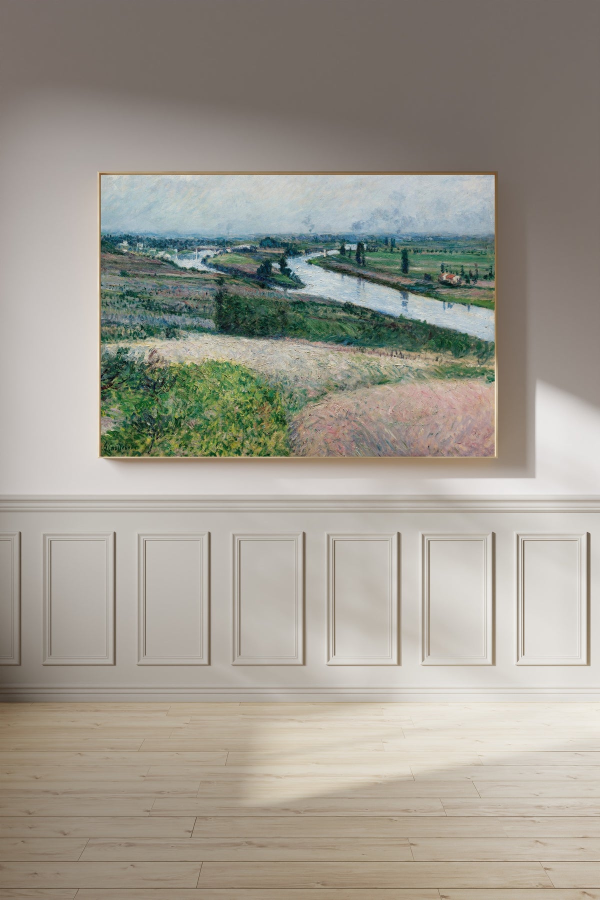 Gustave Caillebotte — La Seine à la pointe d'Épinay | Fine Art Print