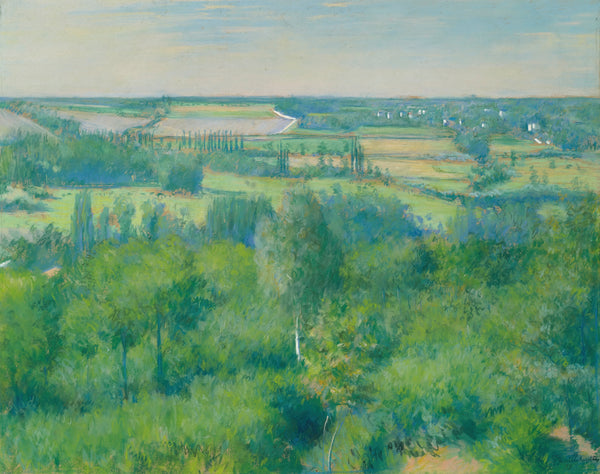 Gustave Caillebotte — La Vallée de l'Yerres | Fine Art Print
