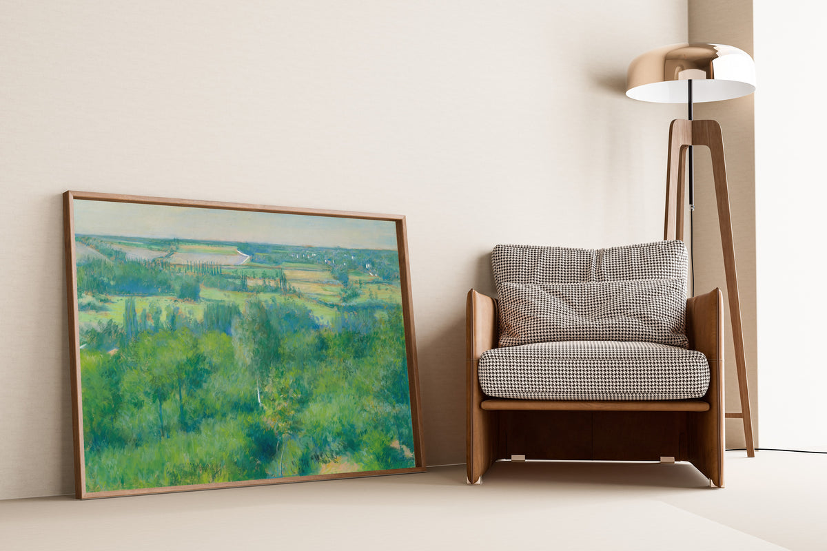 Gustave Caillebotte — La Vallée de l'Yerres | Fine Art Print