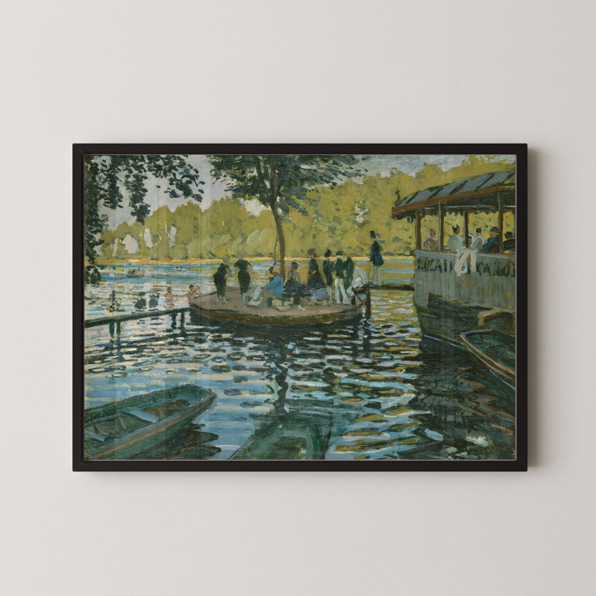 Claude Monet — La Grenouillère | Fine Art Print