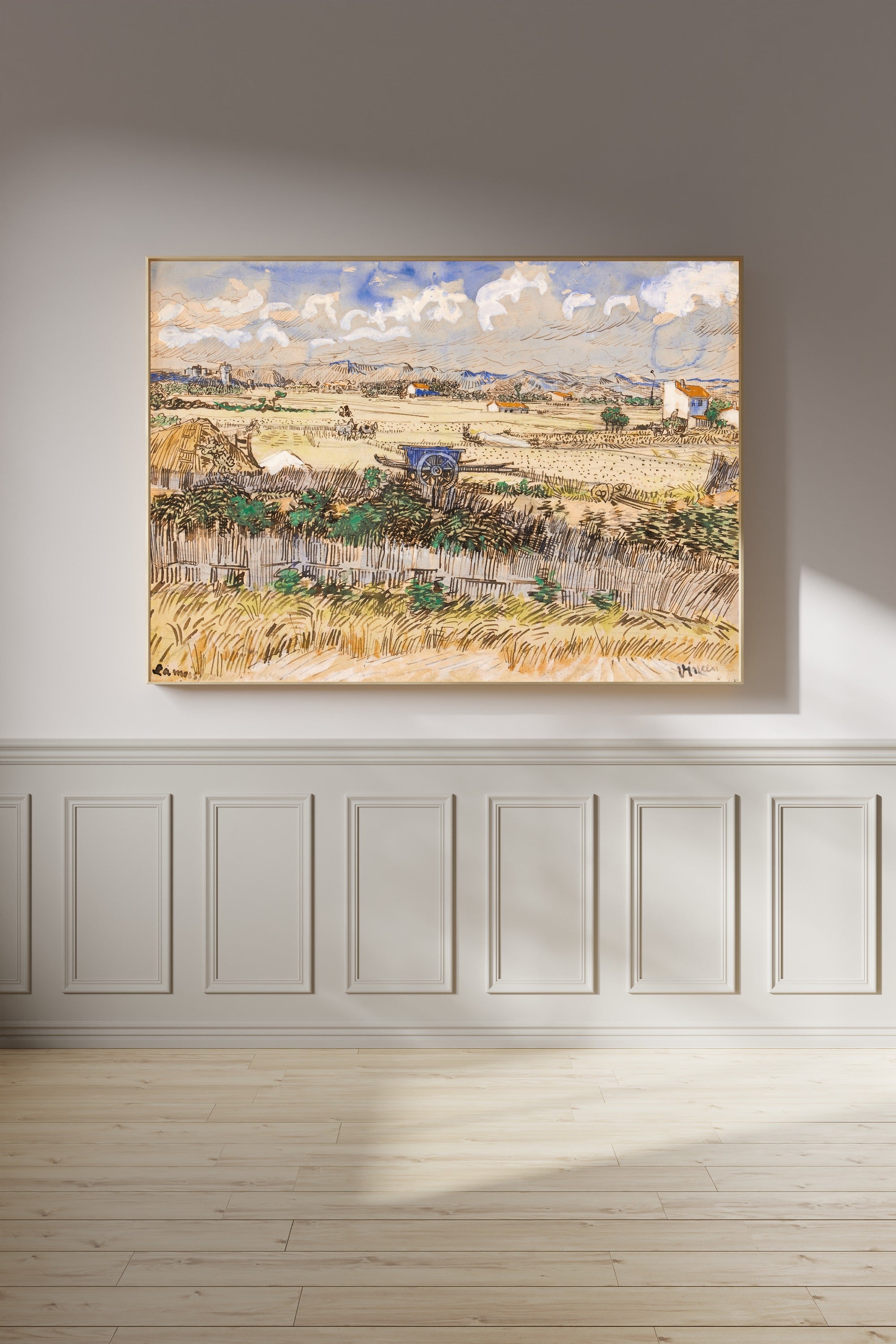 Vincent van Gogh — Harvest in Provence | Fine Art Print
