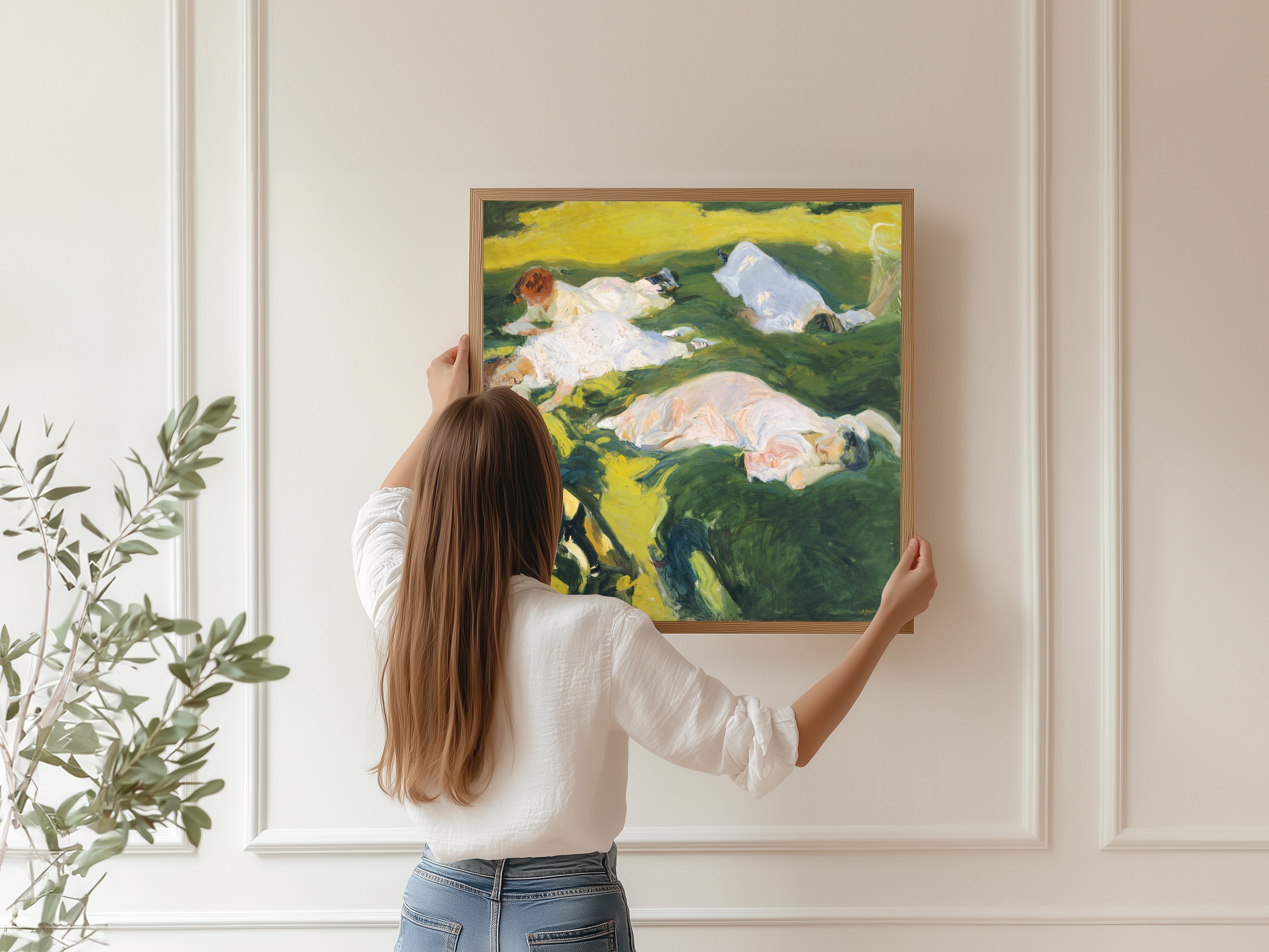 Joaquín Sorolla — La Siesta | Fine Art Print