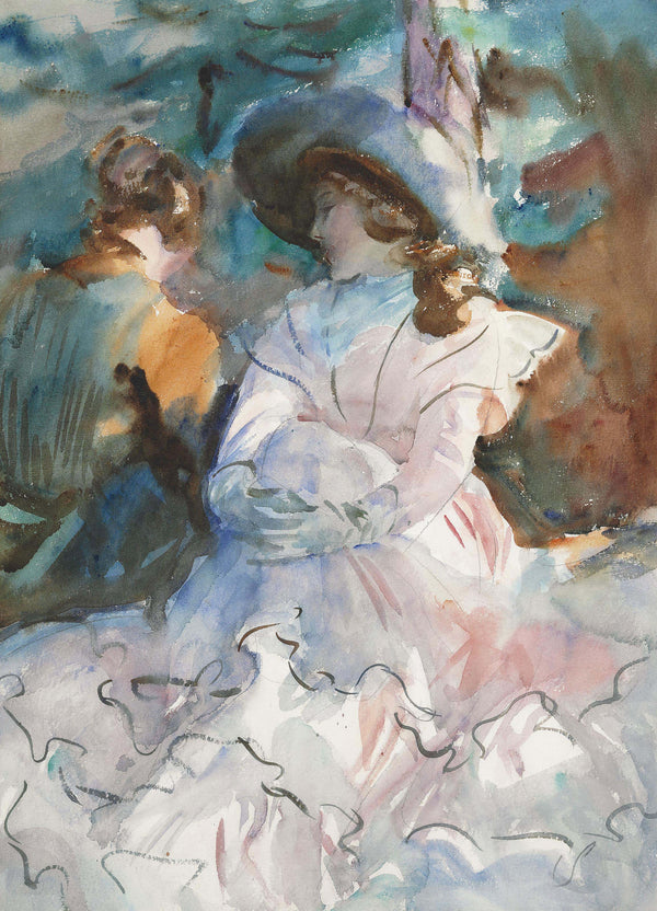 John Singer Sargent — Ladies in the Shade, Abriès | Fine Art Print