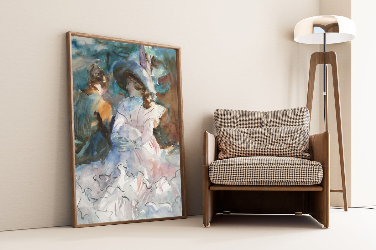 John Singer Sargent — Ladies in the Shade, Abriès | Fine Art Print