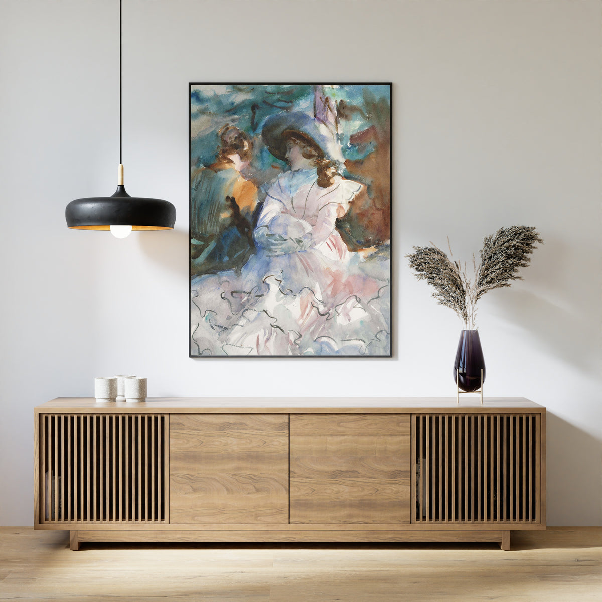 John Singer Sargent — Ladies in the Shade, Abriès | Fine Art Print