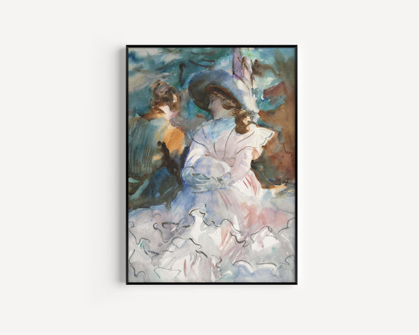 John Singer Sargent — Ladies in the Shade, Abriès | Fine Art Print