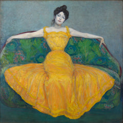Max Kurzweil — Lady in Yellow | Fine Art Print