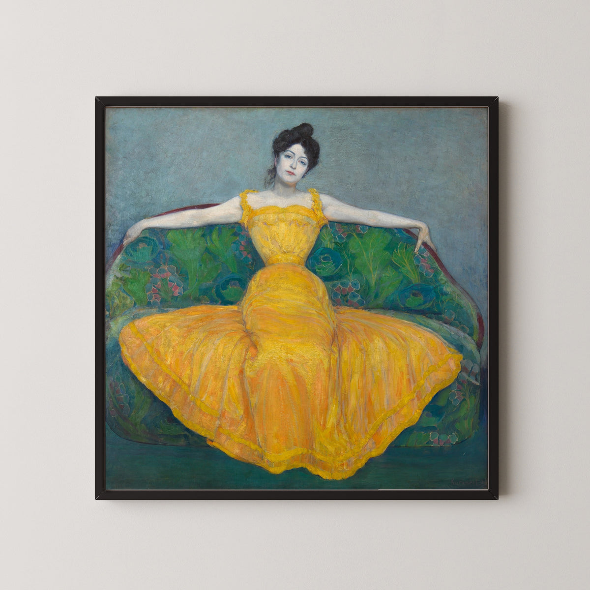 Max Kurzweil — Lady in Yellow | Fine Art Print