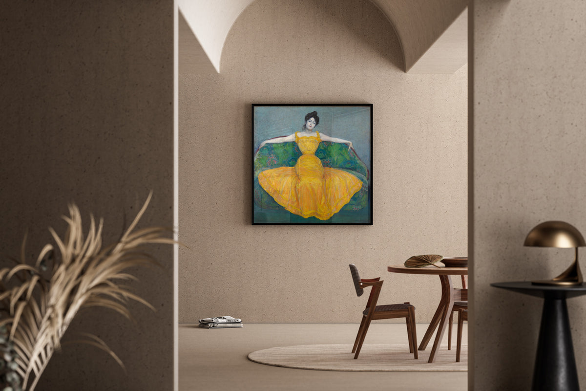 Max Kurzweil — Lady in Yellow | Fine Art Print