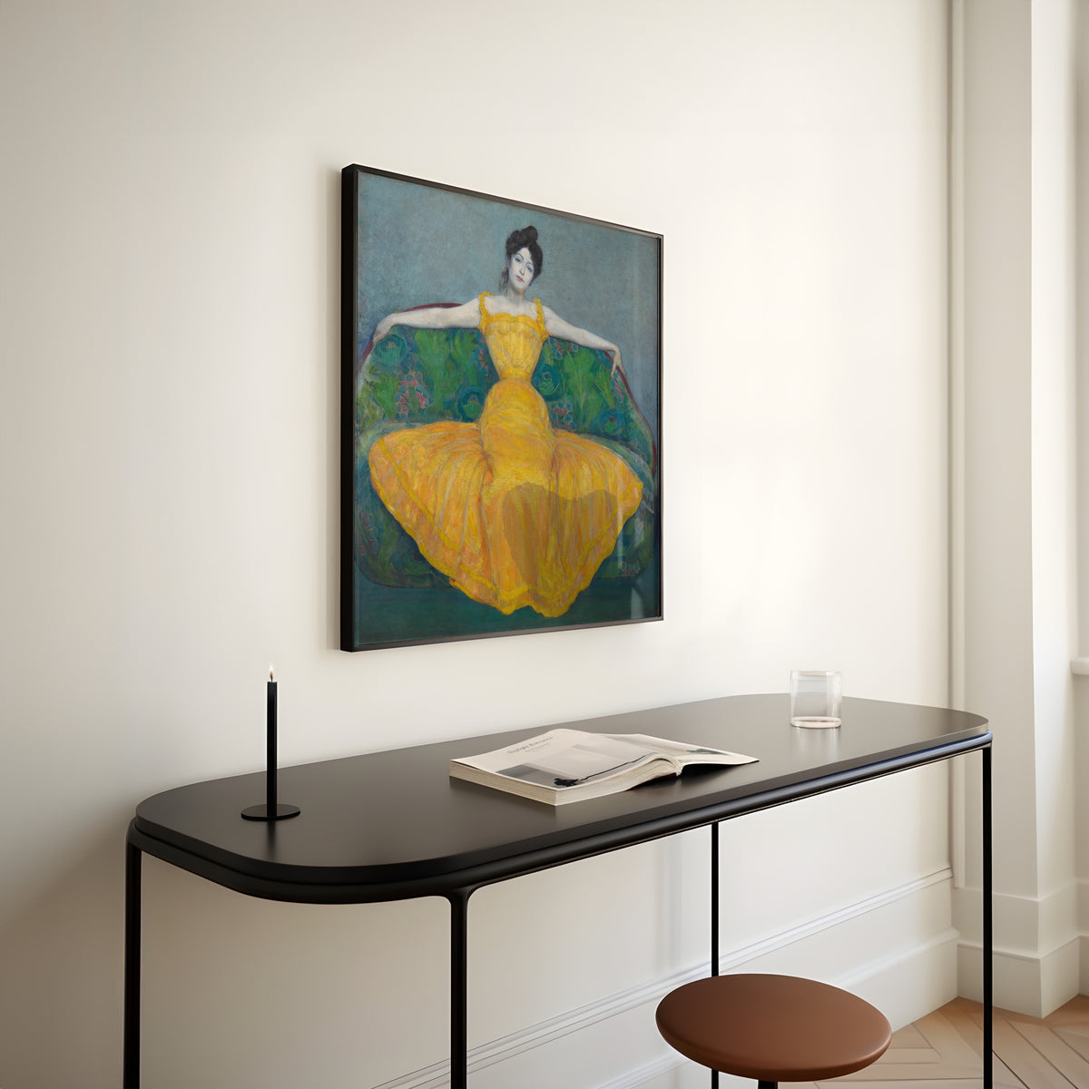 Max Kurzweil — Lady in Yellow | Fine Art Print