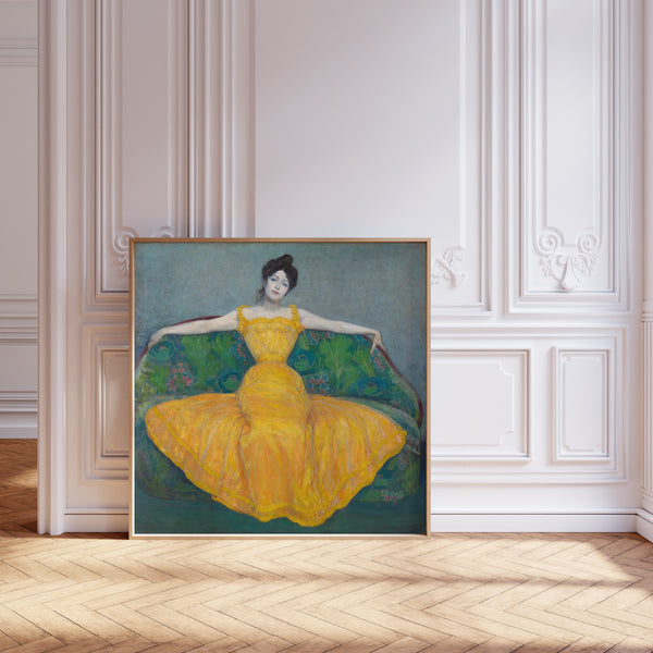 Max Kurzweil — Lady in Yellow | Fine Art Print