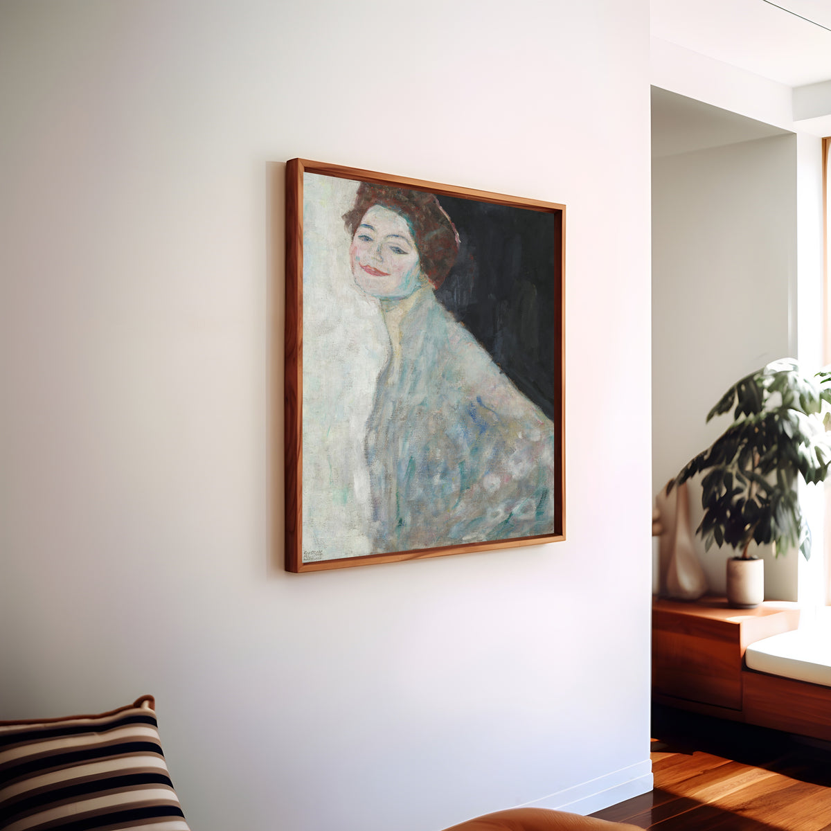 Gustav Klimt — Lady in White | Fine Art Print
