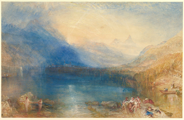 J.M.W. Turner — Lake of Zug | Fine Art Print