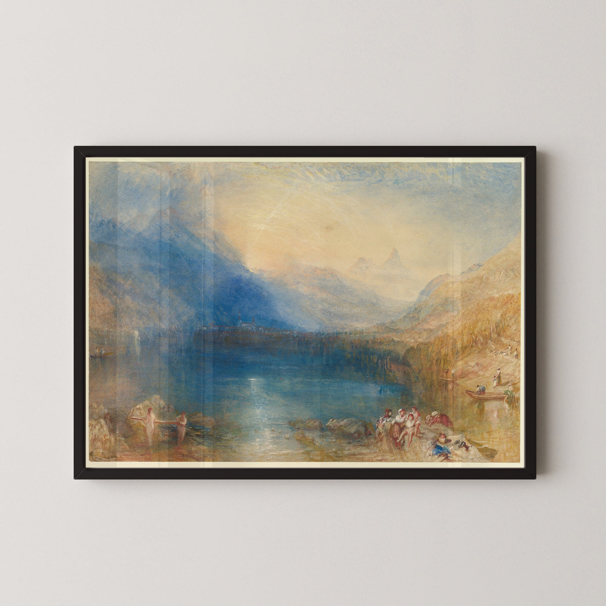 J.M.W. Turner — Lake of Zug | Fine Art Print