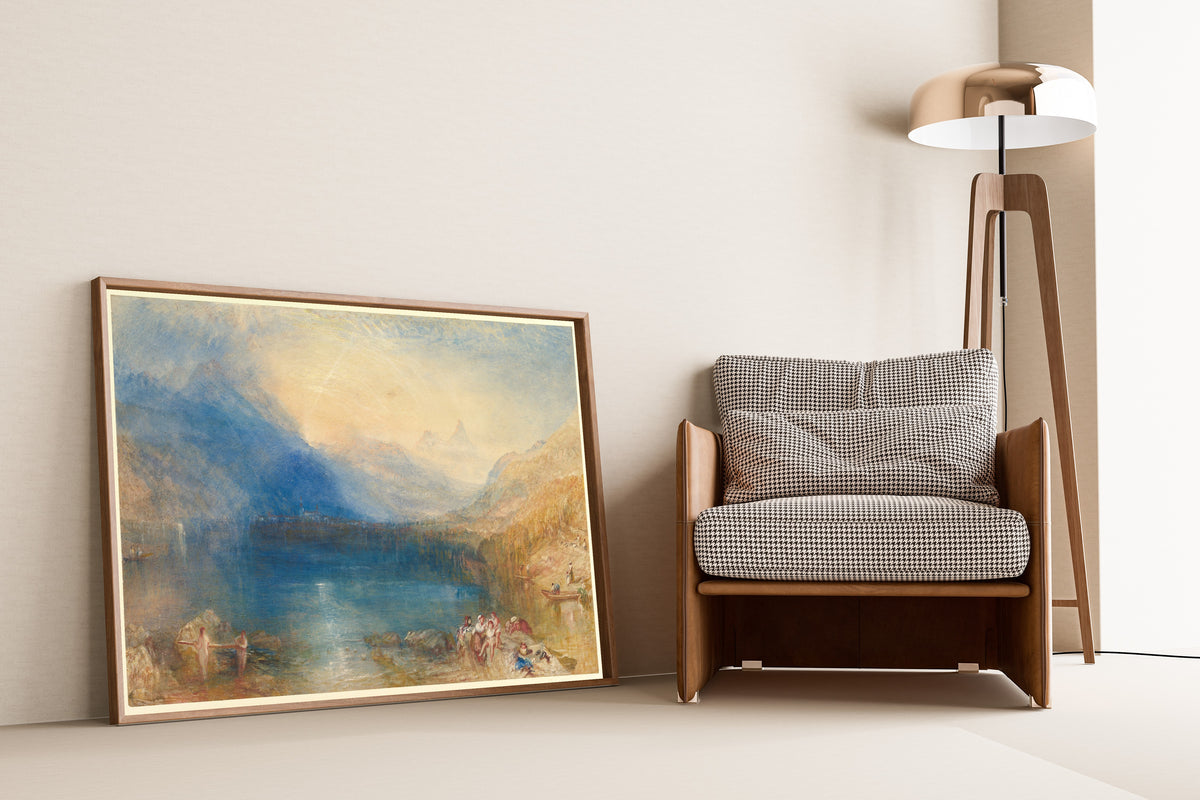 J.M.W. Turner — Lake of Zug | Fine Art Print