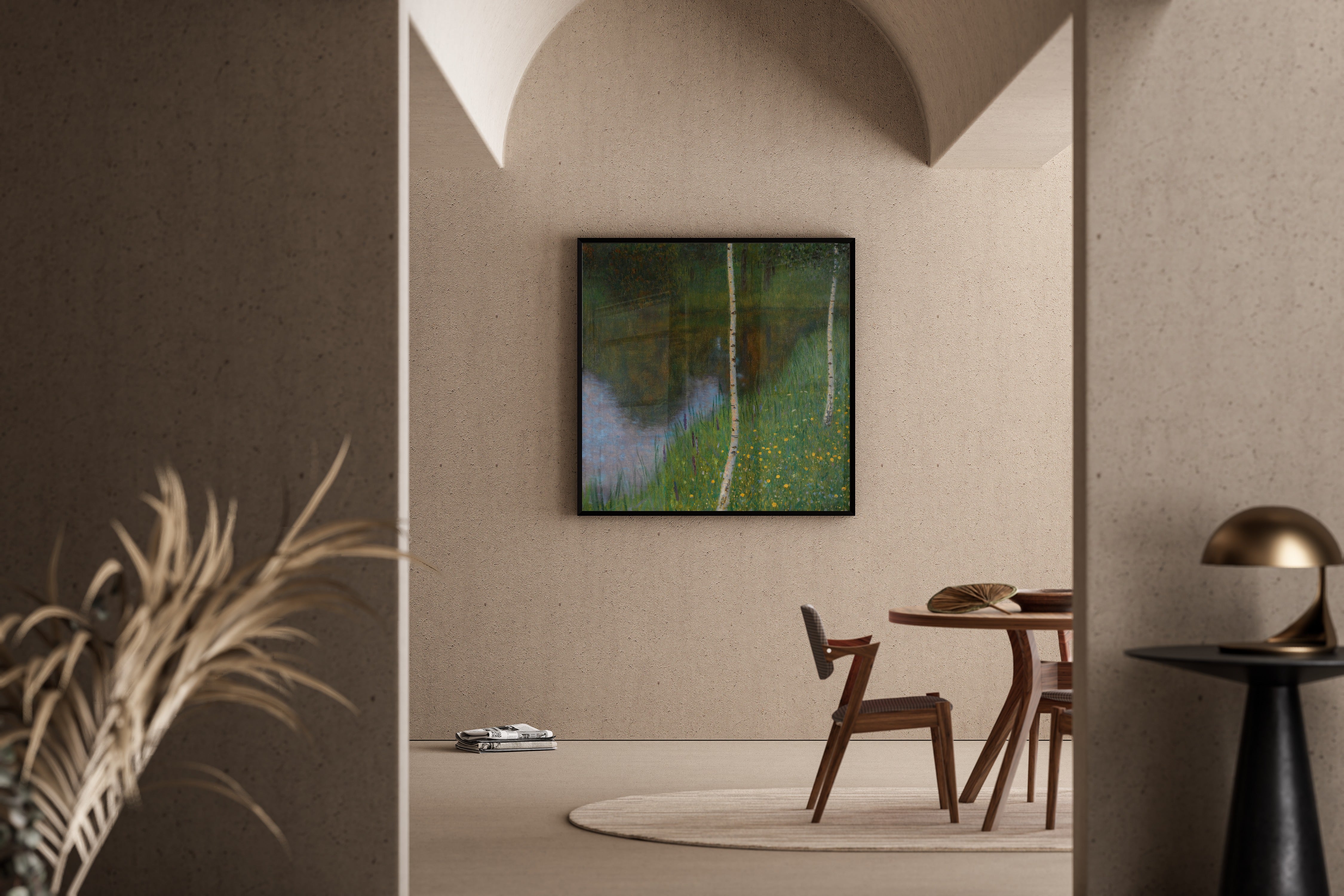 Gustav Klimt — Lakeshore with Birches | Fine Art Print
