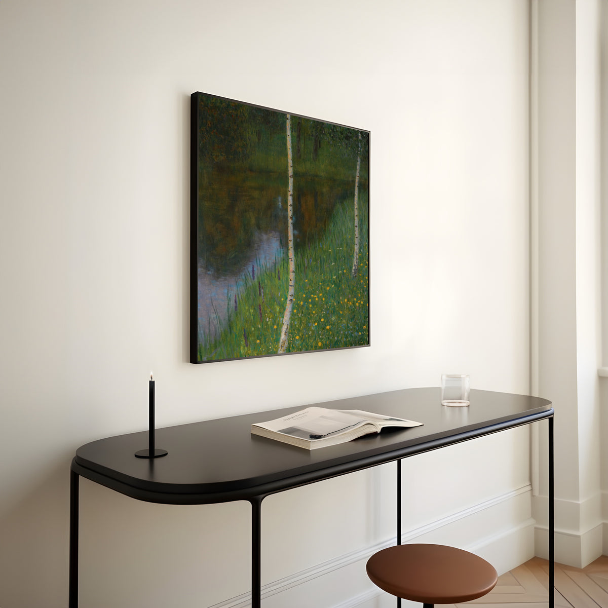 Gustav Klimt — Lakeshore with Birches | Fine Art Print