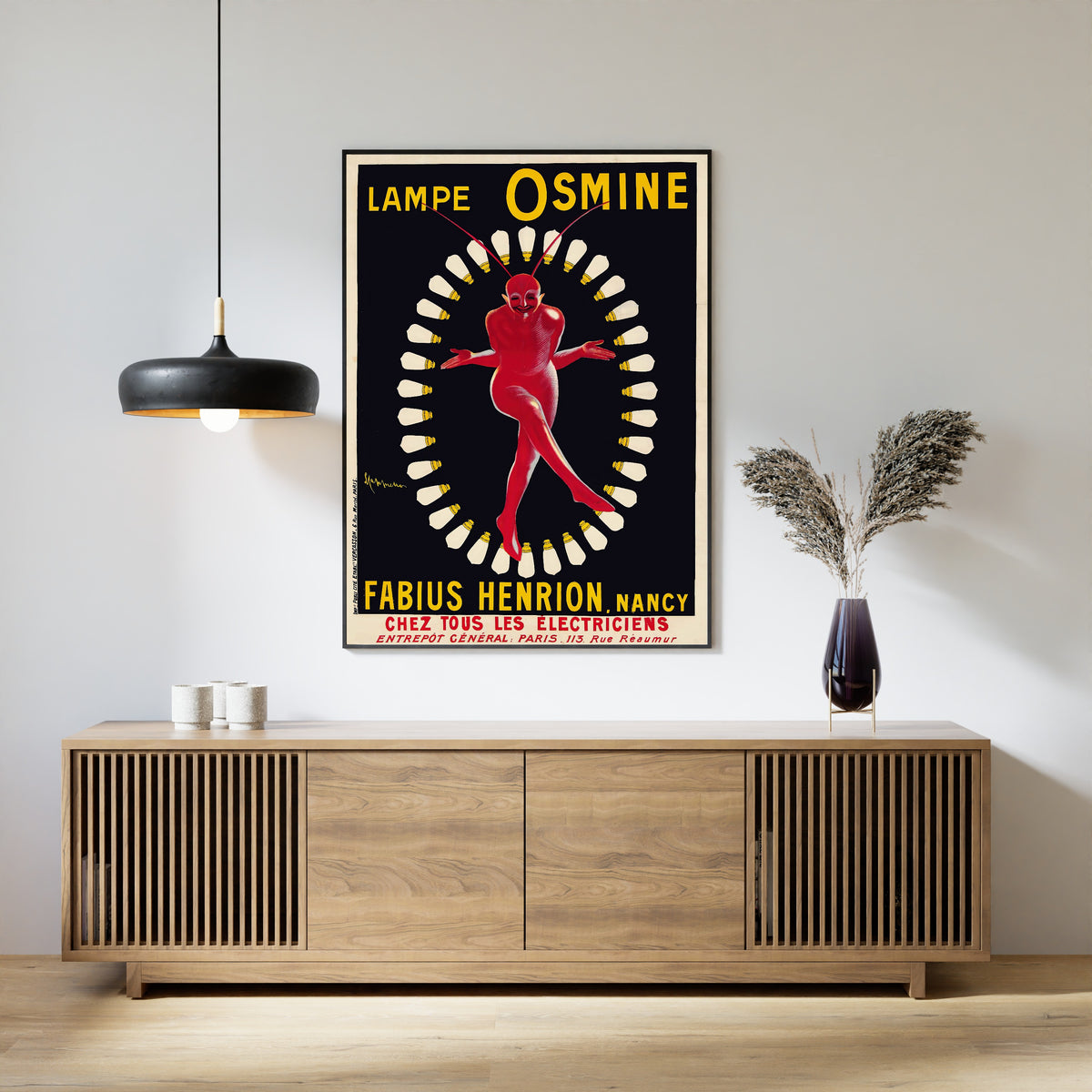Leonetto Cappiello — Lampe Osmine | Vintage Poster Print