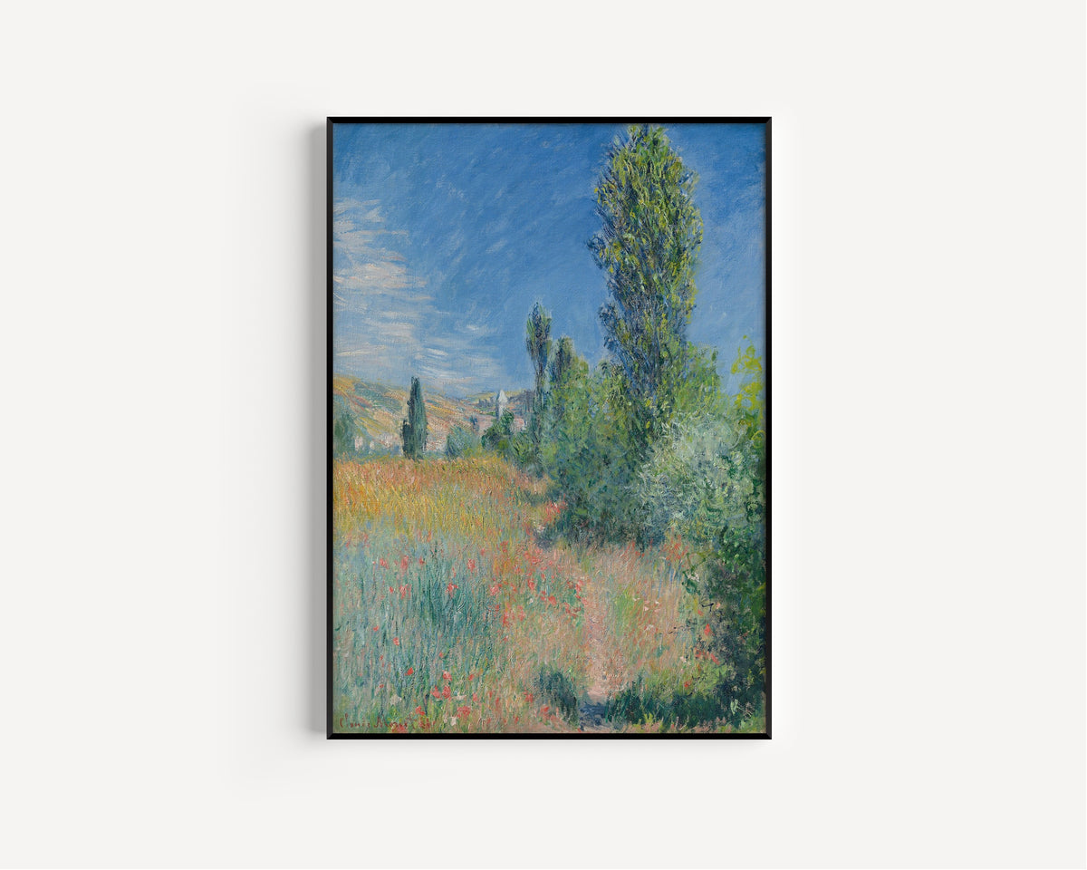 Claude Monet — Landscape, Île Saint-Martin | Fine Art Print