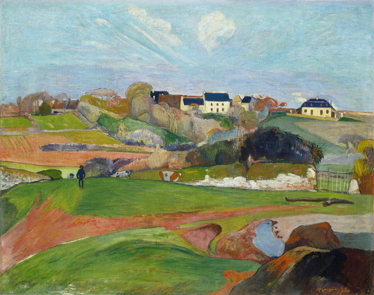 Paul Gauguin — Landscape at Le Pouldu | Fine Art Print