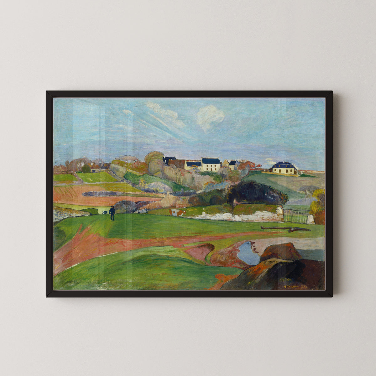 Paul Gauguin — Landscape at Le Pouldu | Fine Art Print